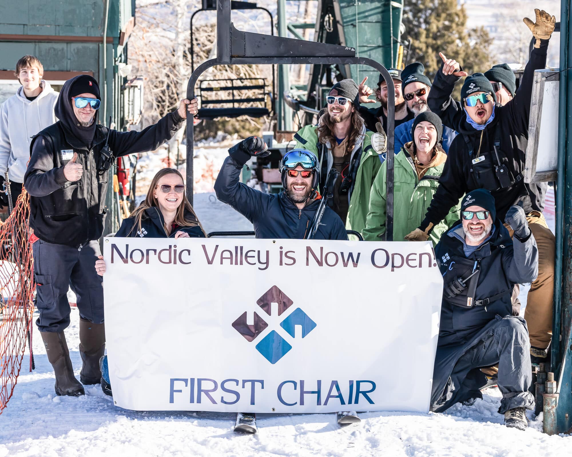 Opening day of the 24/25 winter season at Nordic Valley Ski Resort