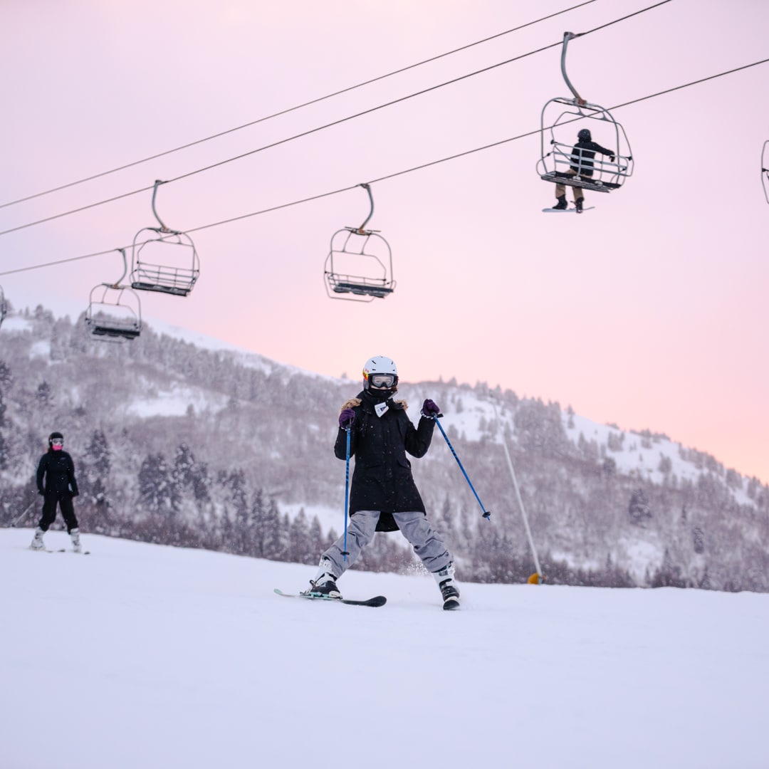 Night Skiing On January 4th Nordic Valley Ski Resort